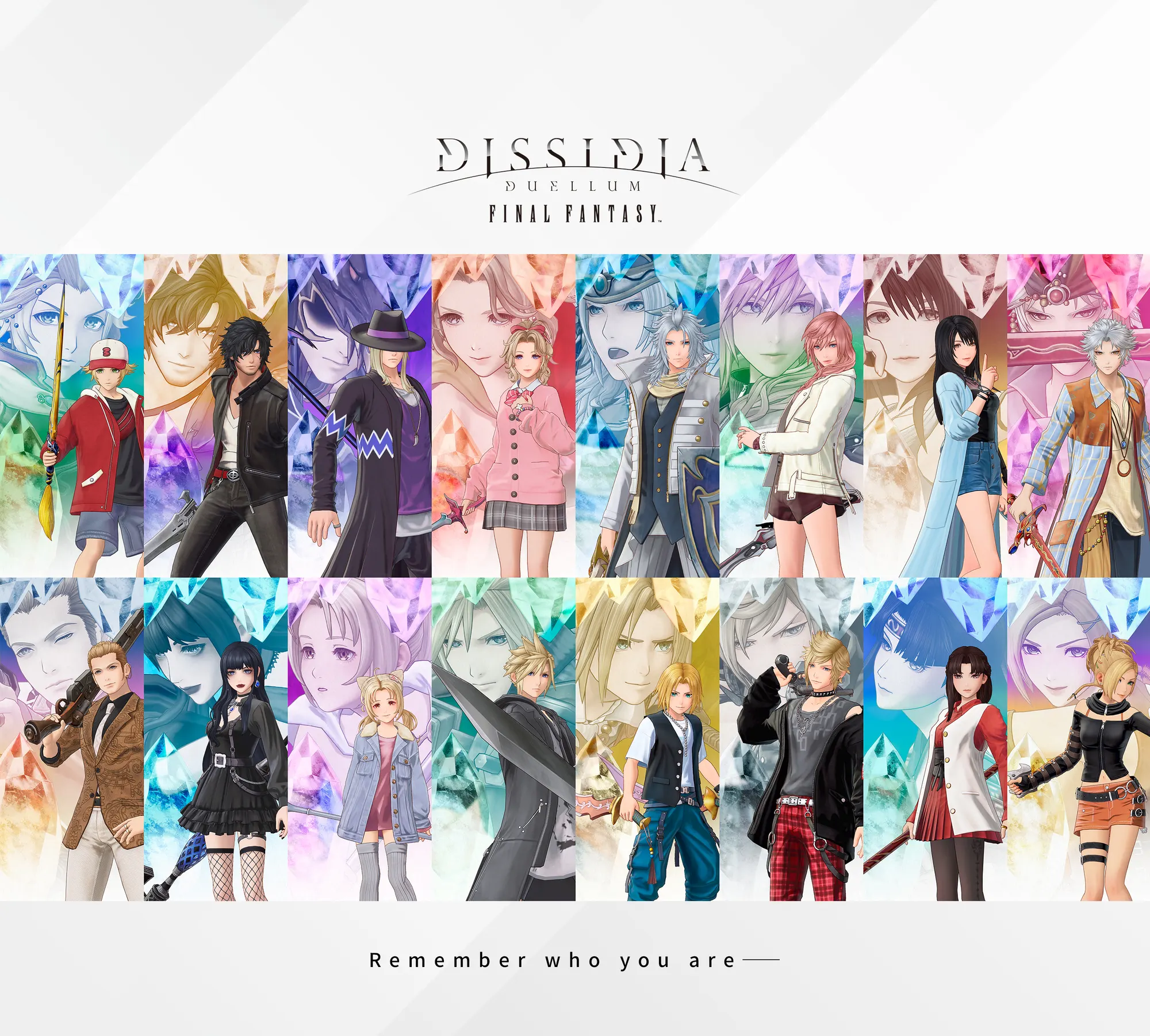 DISSIDIA DUELLUM FINAL FANTASY key visual