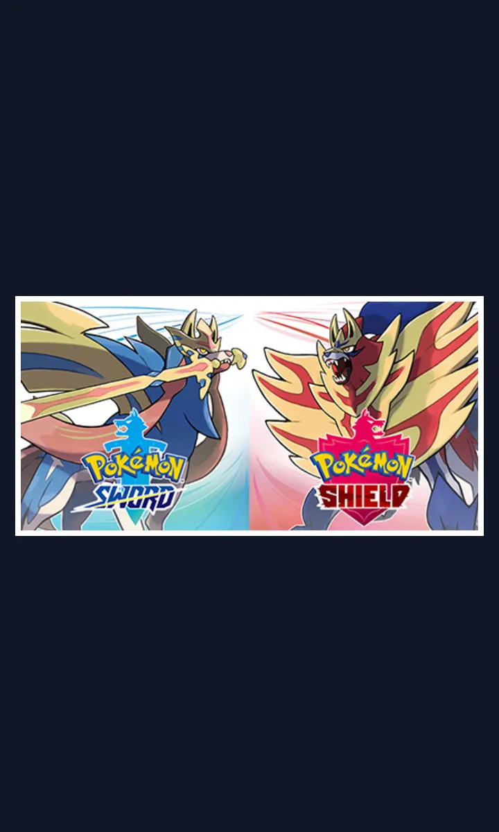 Pokémon Sword and Shield cover art