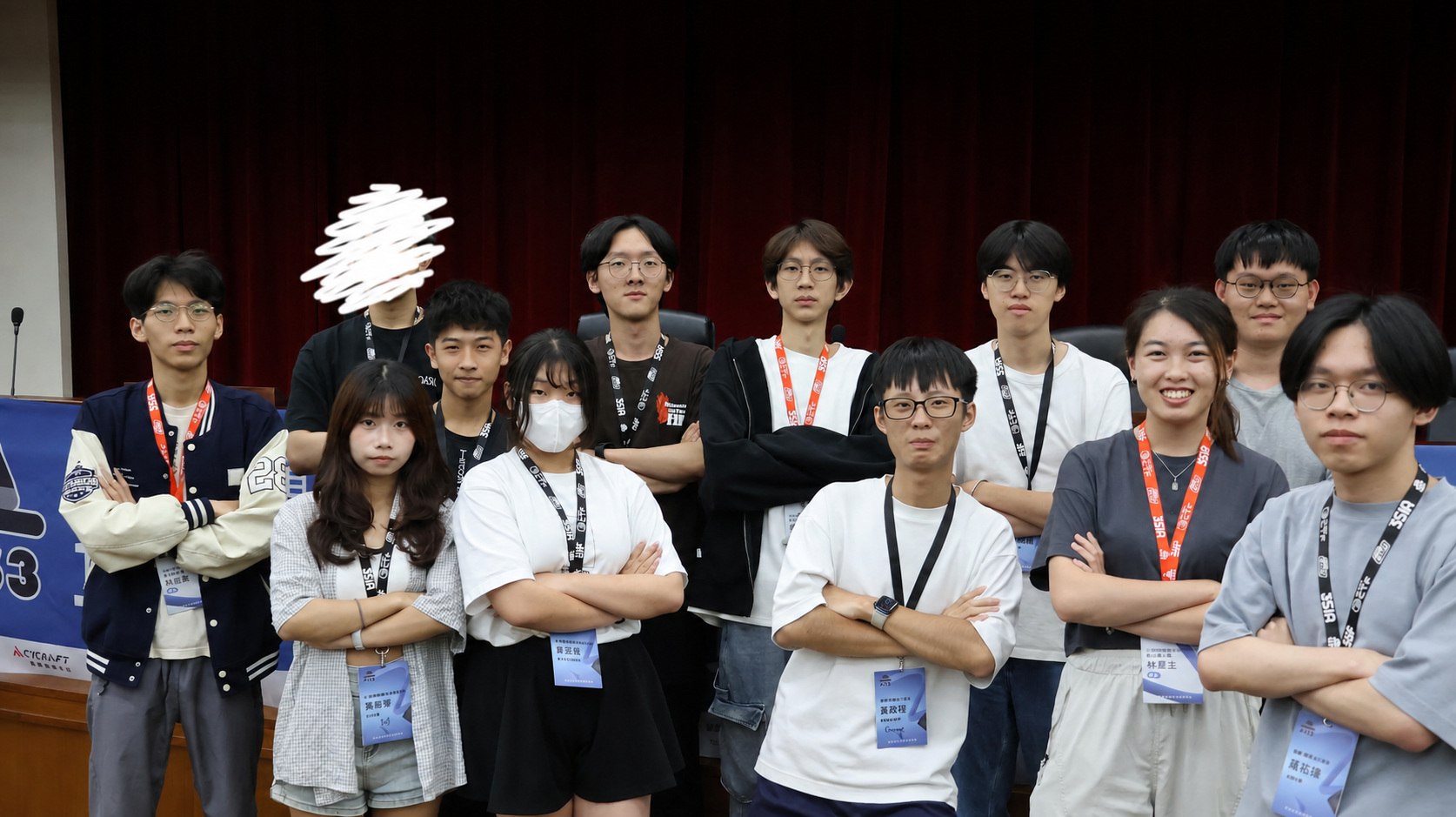 SITCON 工人在 AIS3 大合照