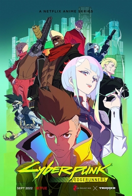 Cyberpunk Edgerunners promotional poster